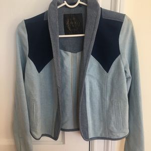 Vintage denim blazer style jacket